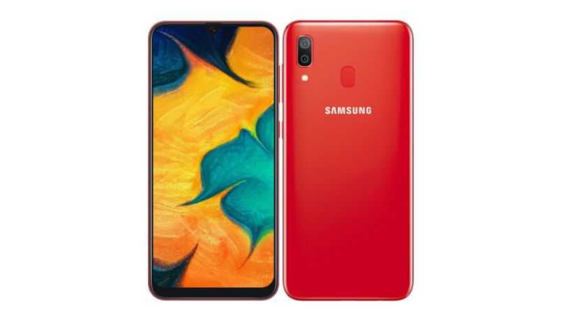Samsung Galaxy A30 появился в красном: как выглядит (фото)